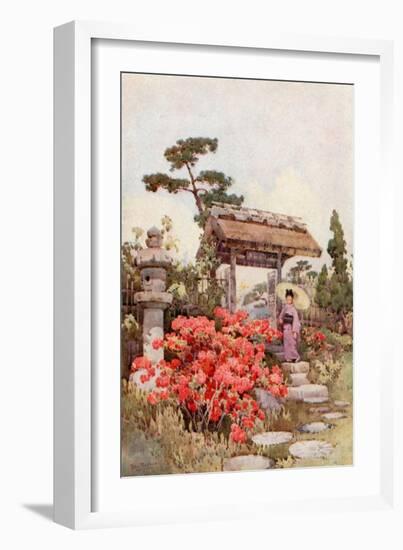 Azaleas-Ella Du Cane-Framed Giclee Print