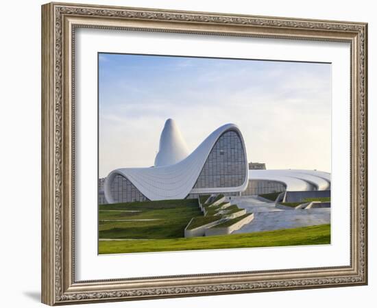 Azerbaijan, Baku, Heydar Aliyev Cultural Center-Jane Sweeney-Framed Photographic Print