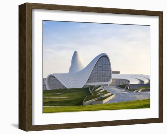 Azerbaijan, Baku, Heydar Aliyev Cultural Center-Jane Sweeney-Framed Photographic Print