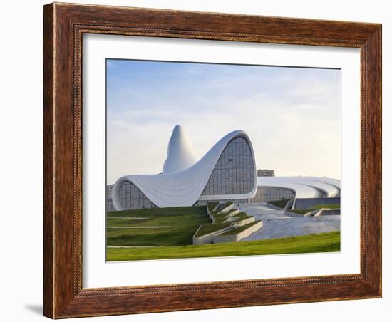 Azerbaijan, Baku, Heydar Aliyev Cultural Center-Jane Sweeney-Framed Photographic Print