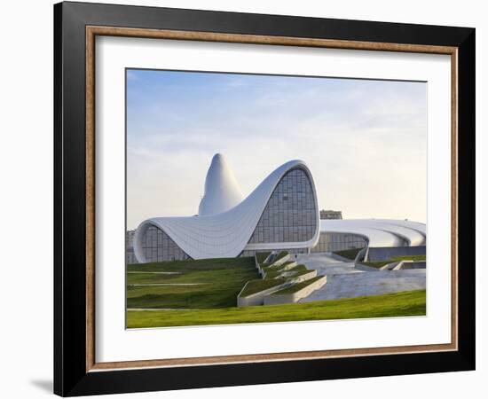 Azerbaijan, Baku, Heydar Aliyev Cultural Center-Jane Sweeney-Framed Photographic Print