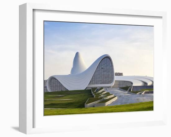 Azerbaijan, Baku, Heydar Aliyev Cultural Center-Jane Sweeney-Framed Photographic Print