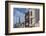 Azerbaijan, Baku. Old City and Flame Towers-Walter Bibikow-Framed Photographic Print