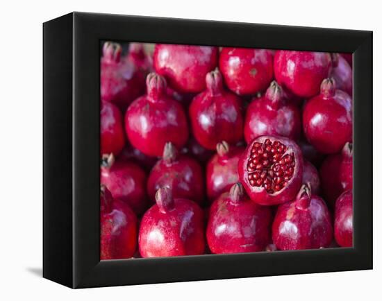 Azerbaijan, Baku, Ticaret Market, Pomegranate-Jane Sweeney-Framed Premier Image Canvas