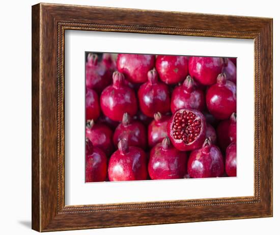 Azerbaijan, Baku, Ticaret Market, Pomegranate-Jane Sweeney-Framed Photographic Print