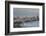 Azerbaijan, Baku. View of city skyline from the west.-Walter Bibikow-Framed Photographic Print