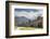 Azerbaijan, Ismayili. Old city walls and Caucasus Mountains-Walter Bibikow-Framed Photographic Print