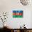 Azerbaijani Flag-daboost-Premium Giclee Print displayed on a wall