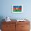 Azerbaijani Flag-daboost-Framed Premium Giclee Print displayed on a wall