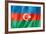 Azerbaijani Flag-daboost-Framed Premium Giclee Print