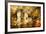 Azey-Le-Redeau Castle - Artwork In Painting Style-Maugli-l-Framed Art Print