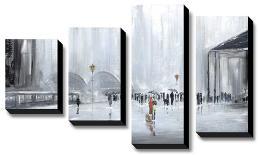 La Gare-Aziz Kadmiri-Stretched Canvas