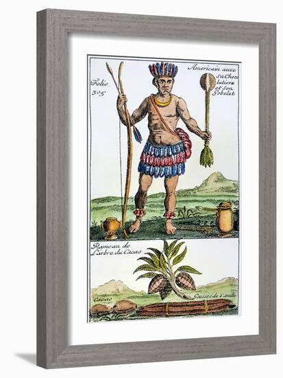 Aztec: Chocolate, 1685-null-Framed Giclee Print