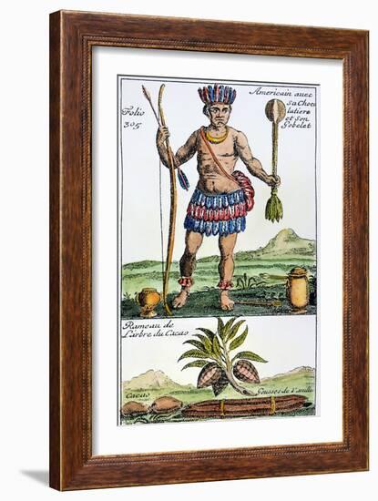 Aztec: Chocolate, 1685-null-Framed Giclee Print