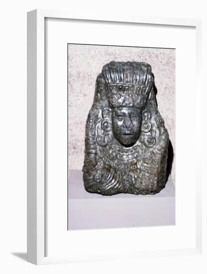 Aztec Jade Bust of Quetzalcoatl, 1360-1521-Unknown-Framed Giclee Print