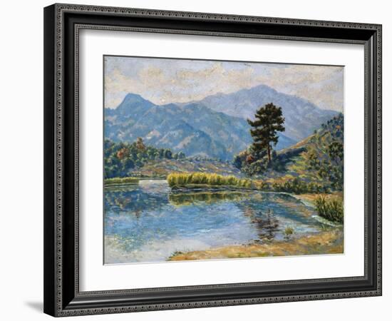 Aztec Lagoon-Emilio Boggio-Framed Giclee Print