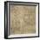 Aztec Map, 16th Century-Library of Congress-Framed Premium Photographic Print