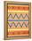 Aztec Pattern Colors-Jace Grey-Framed Stretched Canvas