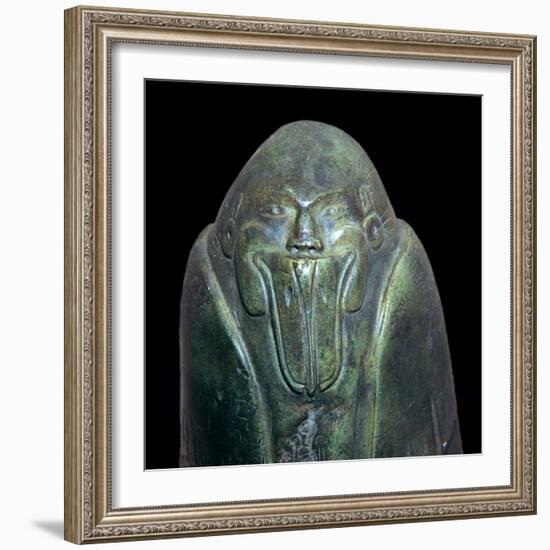 Aztec statuette of a duckbilled god-Unknown-Framed Giclee Print