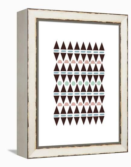 Aztec Triangles-Seventy Tree-Framed Premier Image Canvas