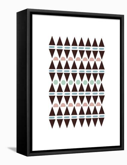 Aztec Triangles-Seventy Tree-Framed Premier Image Canvas