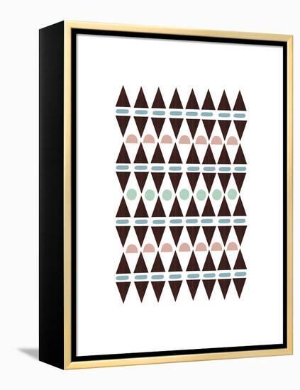 Aztec Triangles-Seventy Tree-Framed Premier Image Canvas