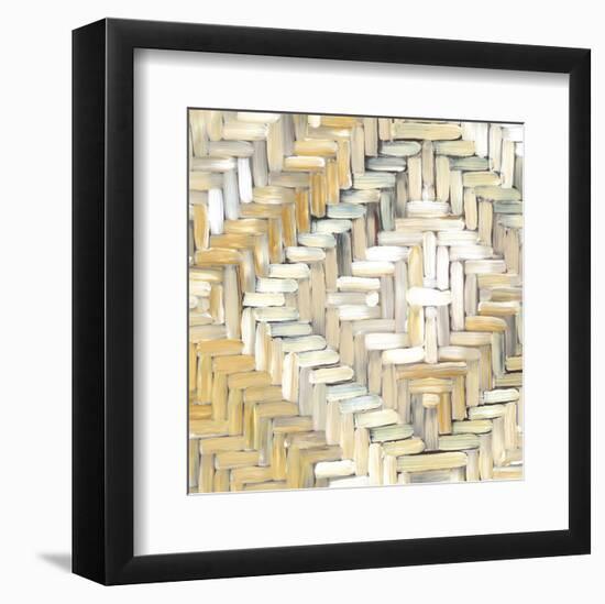 Aztec Weave-Stacey Wolf-Framed Art Print