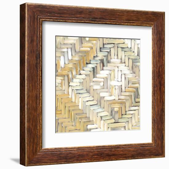 Aztec Weave-Stacey Wolf-Framed Art Print