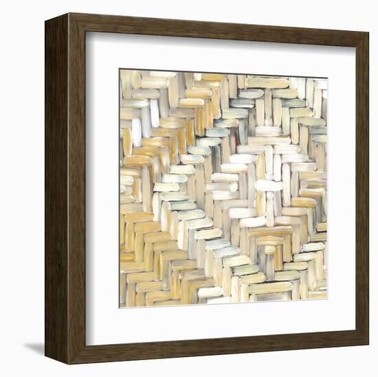 Aztec Weave-Stacey Wolf-Framed Art Print