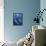 Azul Profundo Triptych I-Suzanne Wilkins-Framed Stretched Canvas displayed on a wall