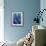 Azul Profundo Triptych I-Suzanne Wilkins-Framed Art Print displayed on a wall