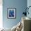 Azul Profundo Triptych I-Suzanne Wilkins-Framed Art Print displayed on a wall