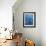 Azul Profundo Triptych II-Suzanne Wilkins-Framed Art Print displayed on a wall