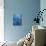 Azul Profundo Triptych II-Suzanne Wilkins-Mounted Art Print displayed on a wall