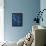 Azul Profundo Triptych III-Suzanne Wilkins-Framed Stretched Canvas displayed on a wall