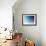 Azul Rectangle Spectrum-Kindred Sol Collective-Framed Art Print displayed on a wall