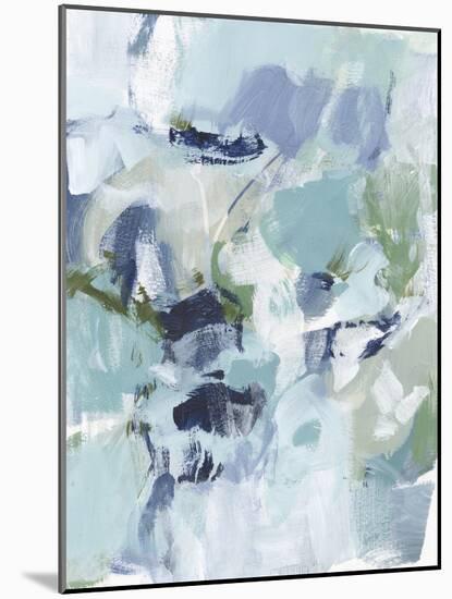 Azure Abstract I-Christina Long-Mounted Art Print