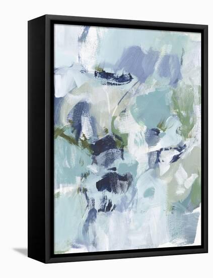 Azure Abstract I-Christina Long-Framed Stretched Canvas