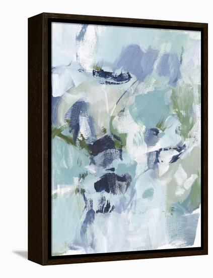 Azure Abstract I-Christina Long-Framed Stretched Canvas