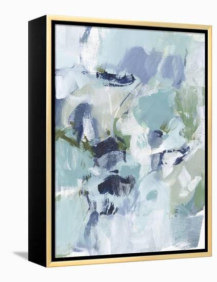 Azure Abstract I-Christina Long-Framed Stretched Canvas