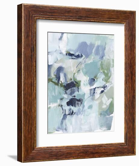 Azure Abstract I-Christina Long-Framed Art Print