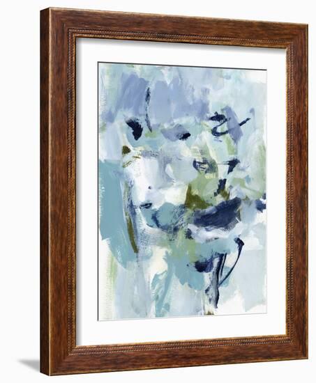 Azure Abstract II-Christina Long-Framed Art Print