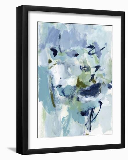 Azure Abstract II-Christina Long-Framed Art Print
