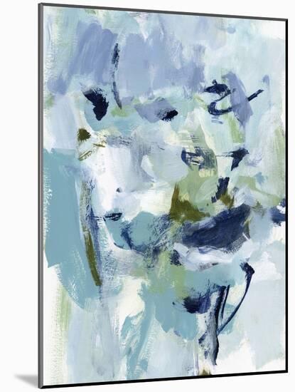 Azure Abstract II-Christina Long-Mounted Art Print