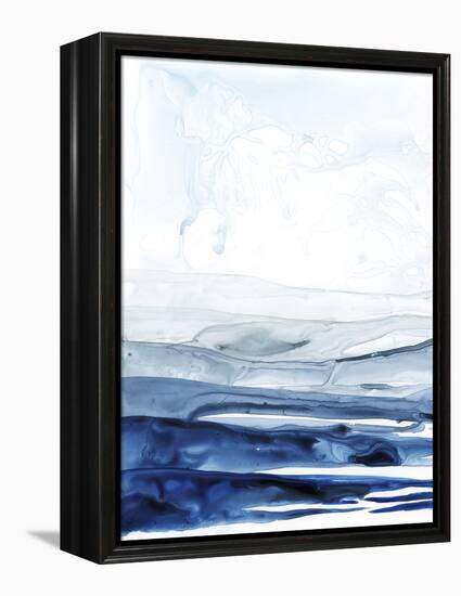 Azure Arctic I-Grace Popp-Framed Stretched Canvas