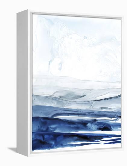Azure Arctic I-Grace Popp-Framed Stretched Canvas