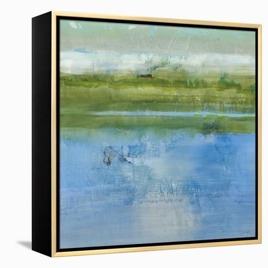 Azure Bound II-Jill Martin-Framed Stretched Canvas