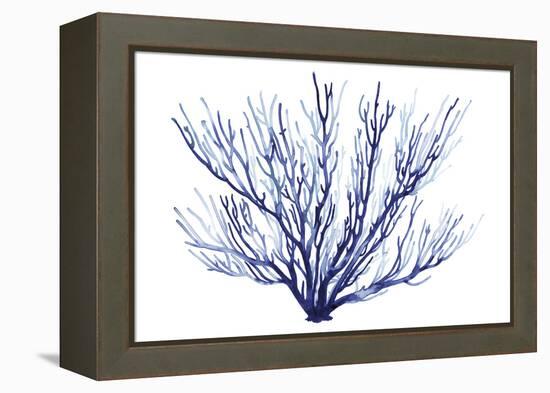 Azure Fan II-null-Framed Stretched Canvas