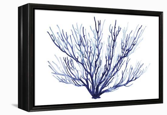 Azure Fan II-null-Framed Stretched Canvas