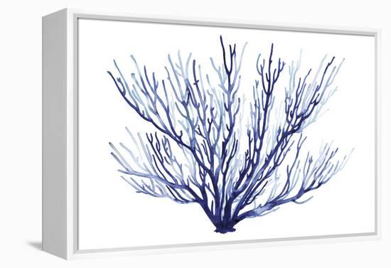 Azure Fan II-null-Framed Stretched Canvas